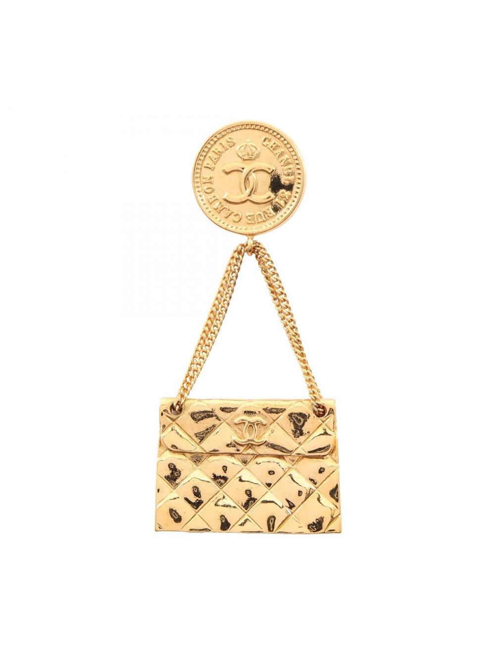 Chanel Cc Logo Brooch Metal #234248C92B